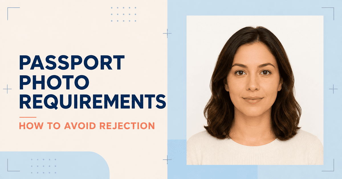 Passport Photo Requirements: How to Avoid Getting Your Photo Rejected