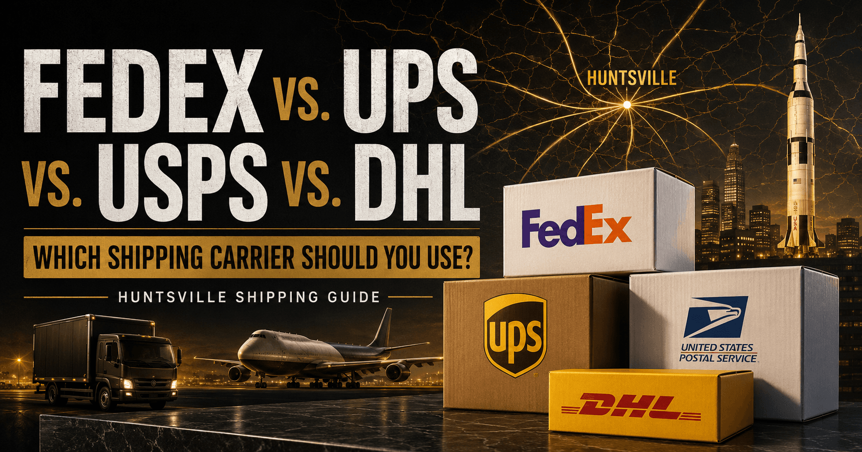 FedEx vs. UPS vs. USPS vs. DHL: Which Shipping Carrier Should You Use?